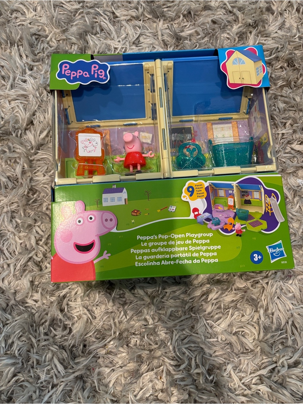 Peppa Pig Playgroup & Classroom Playset New In Box
